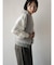 ファードッキングニットベスト(blue,charcoal gray,light gray)