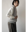 ファードッキングニットベスト(blue,charcoal gray,light gray)