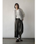 ファードッキングニットベスト(blue,charcoal gray,light gray)