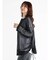 ラメメッシュサイドシャーリングシャツ