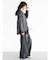 ラメメッシュサイドシャーリングシャツ