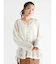 ラメメッシュサイドシャーリングシャツ