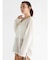 ラメメッシュサイドシャーリングシャツ