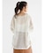 ラメメッシュサイドシャーリングシャツ
