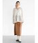 ラメメッシュサイドシャーリングシャツ