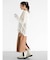 ラメメッシュサイドシャーリングシャツ