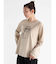 レディモチーフ刺繍長袖Tシャツ