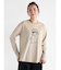 レディモチーフ刺繍長袖Tシャツ