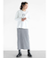 レディモチーフ刺繍長袖Tシャツ