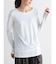 ラウンドネックカットソー
