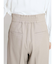 ボタンアクセントワイドパンツ
