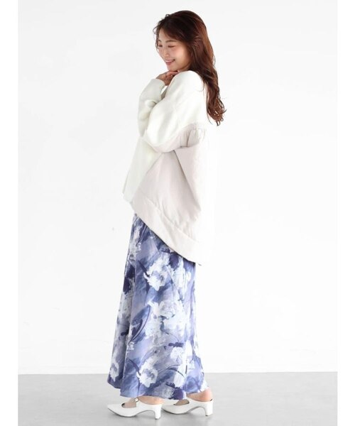 異素材ドッキングニットジャケット｜メドックの通販｜&mall（アンド