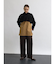 キュプラレーヨンサテンストレートパンツ