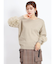 ラビットファースリーブ2wayニット