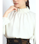 ネックギャザーブラウス