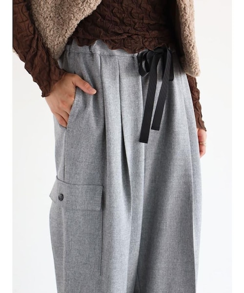 グログランリボンカーゴパンツ｜メドックの通販｜&mall（アンド