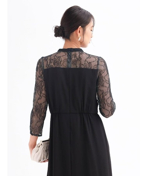 パンツレイヤードスリットドレス｜メドックの通販｜&mall（アンド