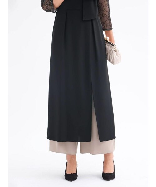 パンツレイヤードスリットドレス｜メドックの通販｜&mall（アンド