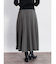 刺繍ロゴプリーツスカート