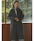【尾州】Double beaver Long Gown Coat