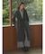 【尾州】Double beaver Long Gown Coat