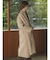 【尾州】Double beaver Long Gown Coat