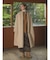 【尾州】Double beaver Long Gown Coat