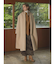 【尾州】Double beaver Long Gown Coat