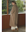 【尾州】Double beaver Long Gown Coat