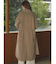 【尾州】Double beaver Long Gown Coat