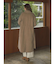 【尾州】Double beaver Long Gown Coat