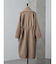 【尾州】Double beaver Long Gown Coat