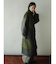 異素材ミックスロングコート