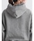 ジップアップニットフーディー