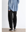 カーブシルエットニットパンツ