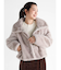 フェイクファーショートコート