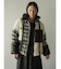 パッチワークデザインアウター