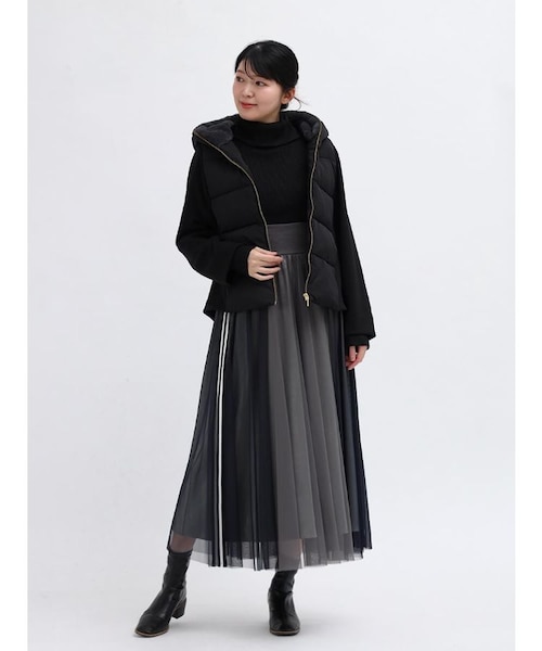 フェイクファーフードショートブルゾン｜メドックの通販｜&mall