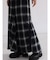 オンブレチェックフレアスカート