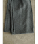 フロントポケットウールワイドパンツ(charcoal gray)