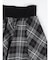 タータンチェックフレアスカート