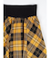 タータンチェックフレアスカート