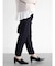 ウエストリボンテーパードパンツ