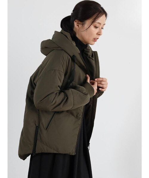 フードミドルダウンブルゾン｜メドックの通販｜&mall（アンドモール