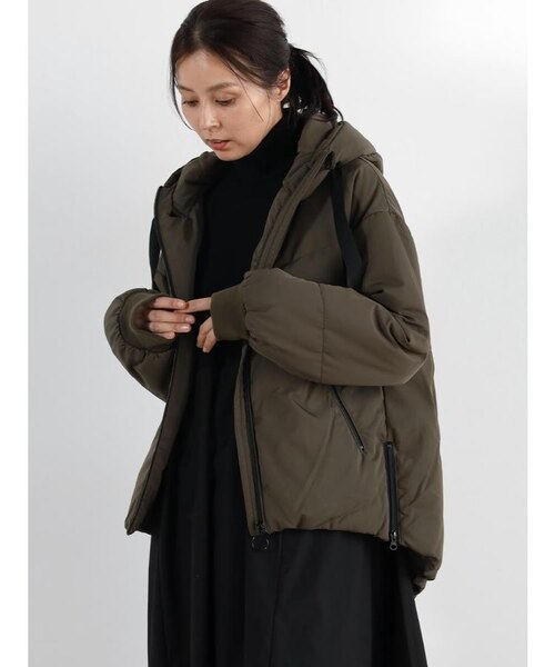 フードミドルダウンブルゾン｜メドックの通販｜&mall（アンドモール