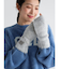 シャギーモヘアハンドウォーマー