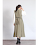 配色Aラインジレワンピ