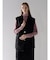 JACQUARD ASYMMETRY VEST