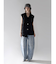 JACQUARD ASYMMETRY VEST