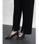フロントスリットニットパンツ